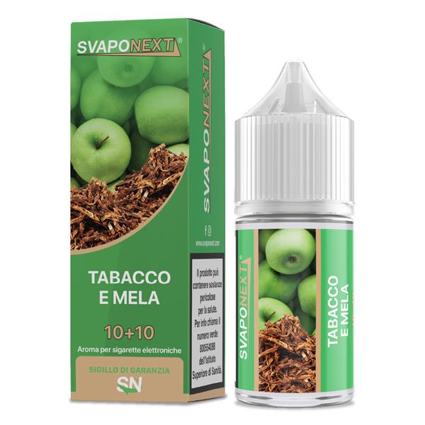 SVAPONEXT STARTER FLAVOUR - TABACCO E MELA 10+10